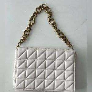 Zara cream Purse